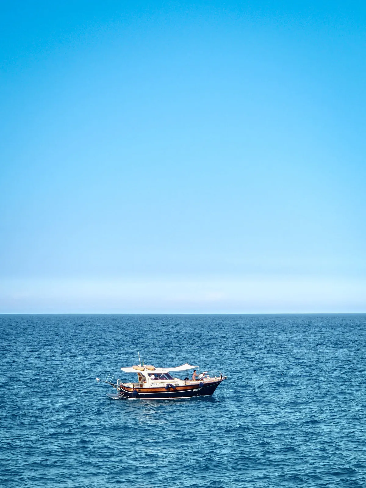 Anchored in Blue — Polignano a Mare — Italy