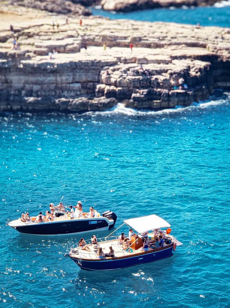 Boats Below the Cliffs