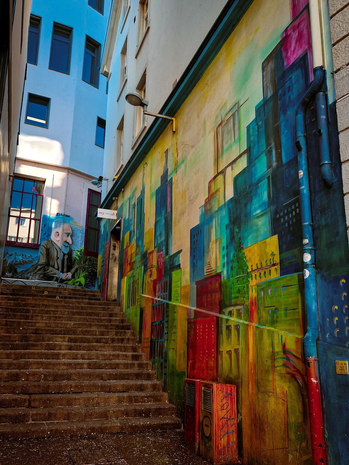 City on the Wall — Basel — Switzerland