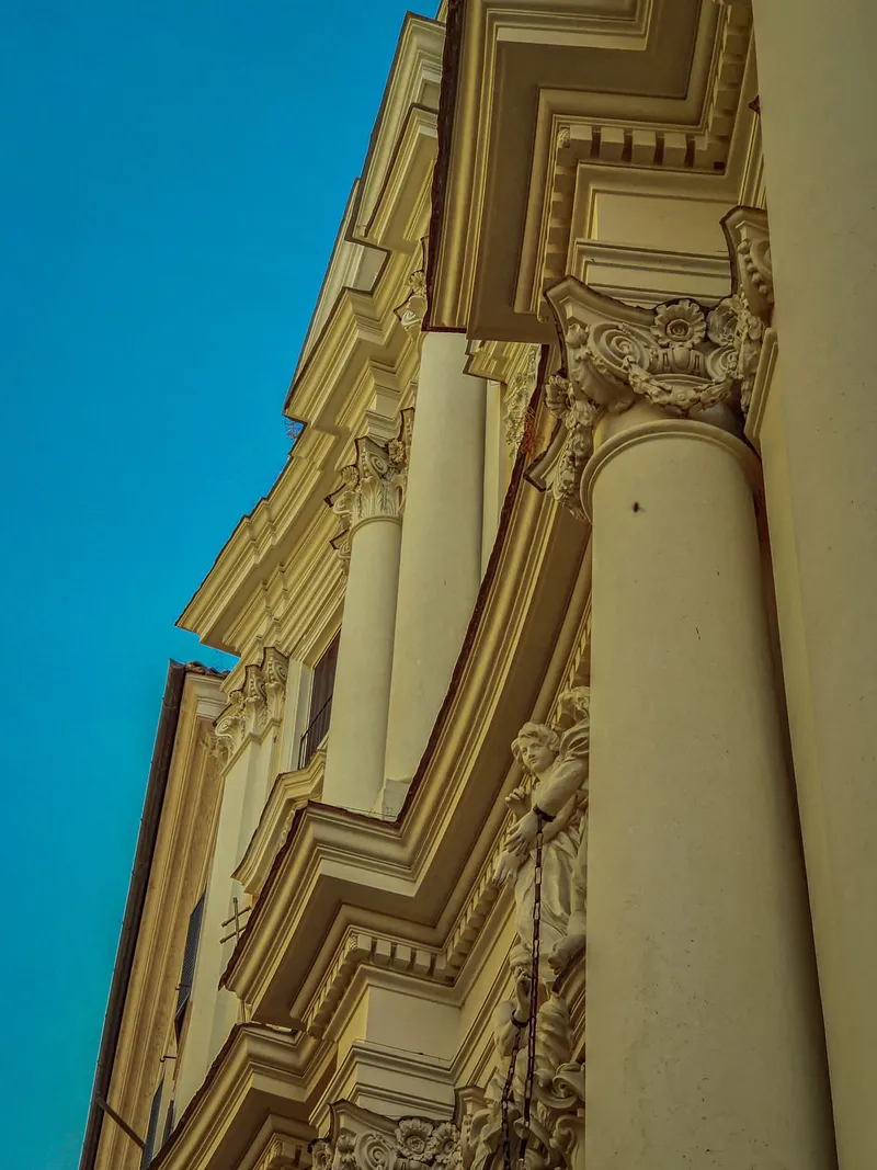Cornice and Column