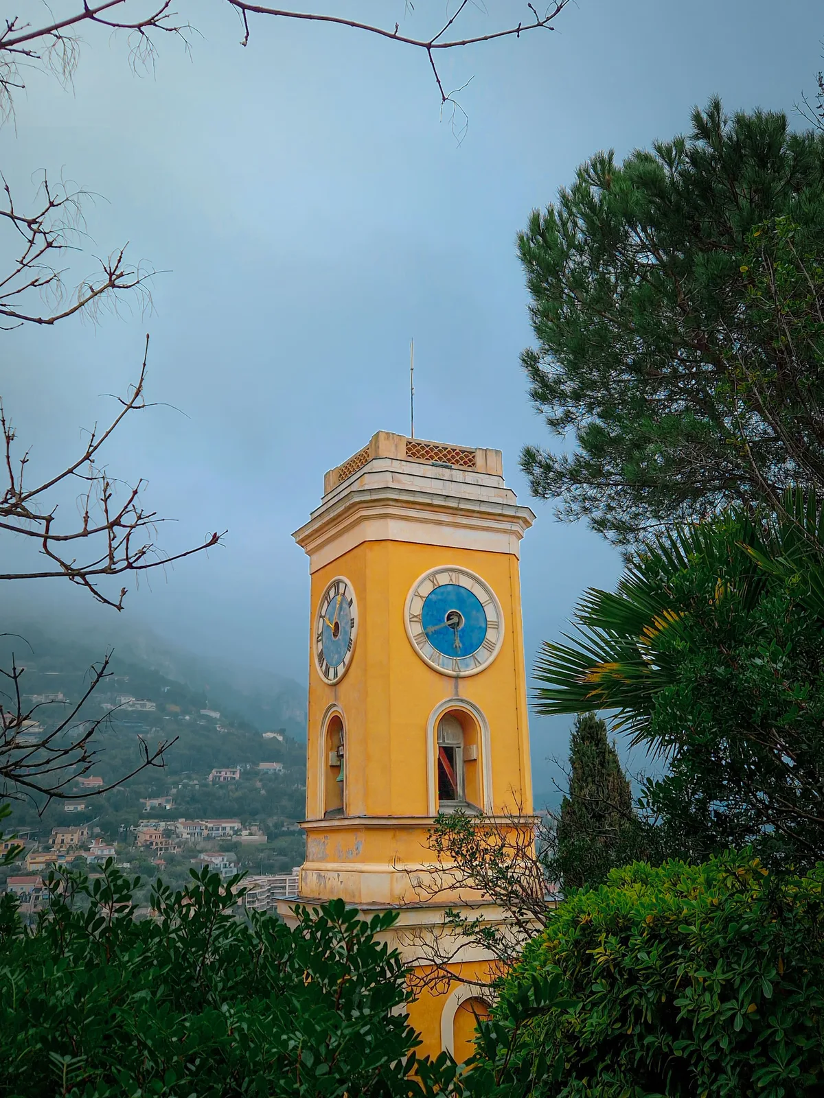 Golden Clock Tower — Èze — France
