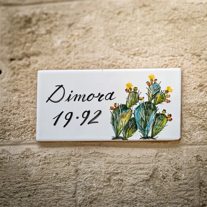 The Cactus Nameplate