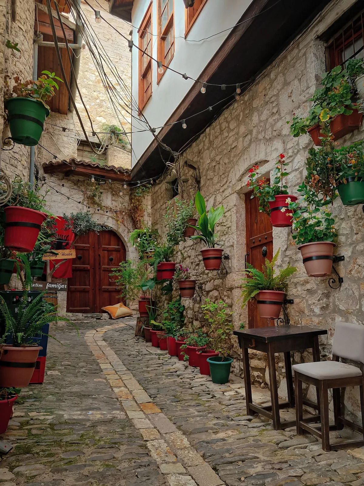 The Green Courtyard — Berat — Albania