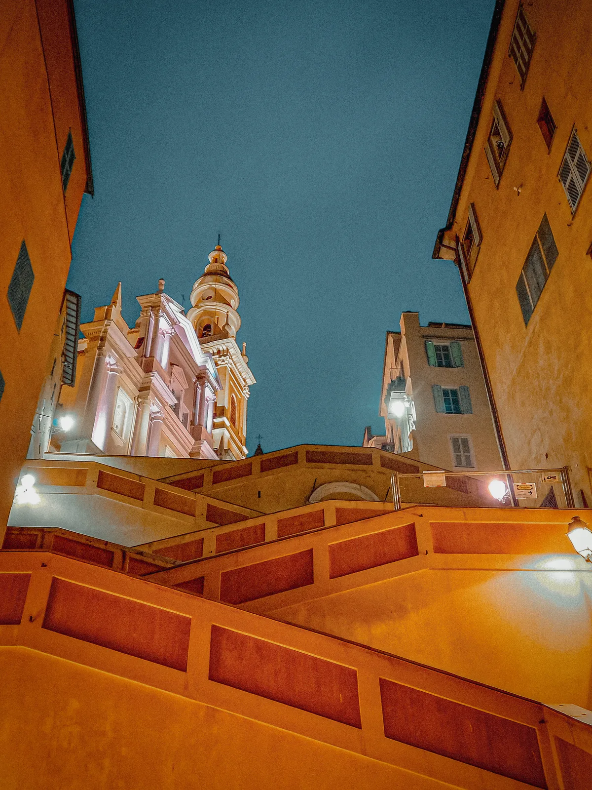 The Night Steps — Menton — France