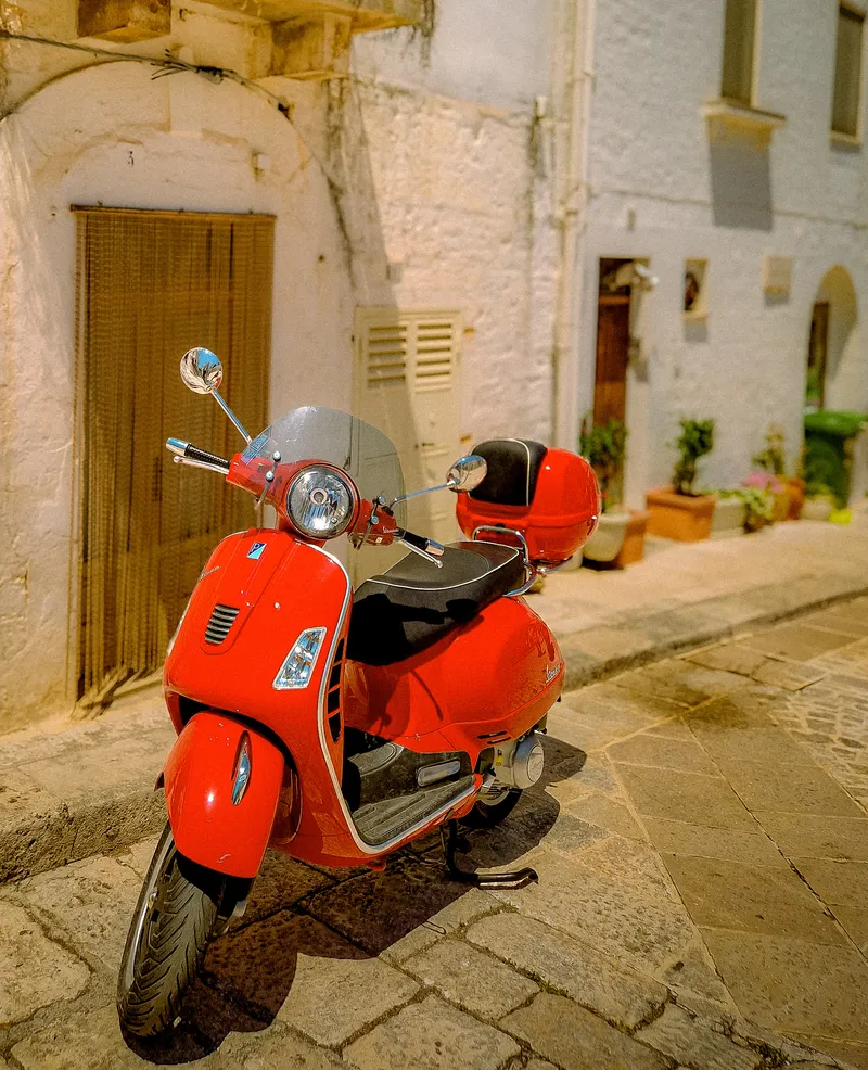 The Red Vespa