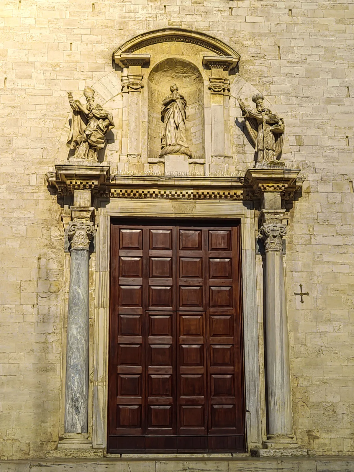 The Saints' Doorway — Monopoli — Italy