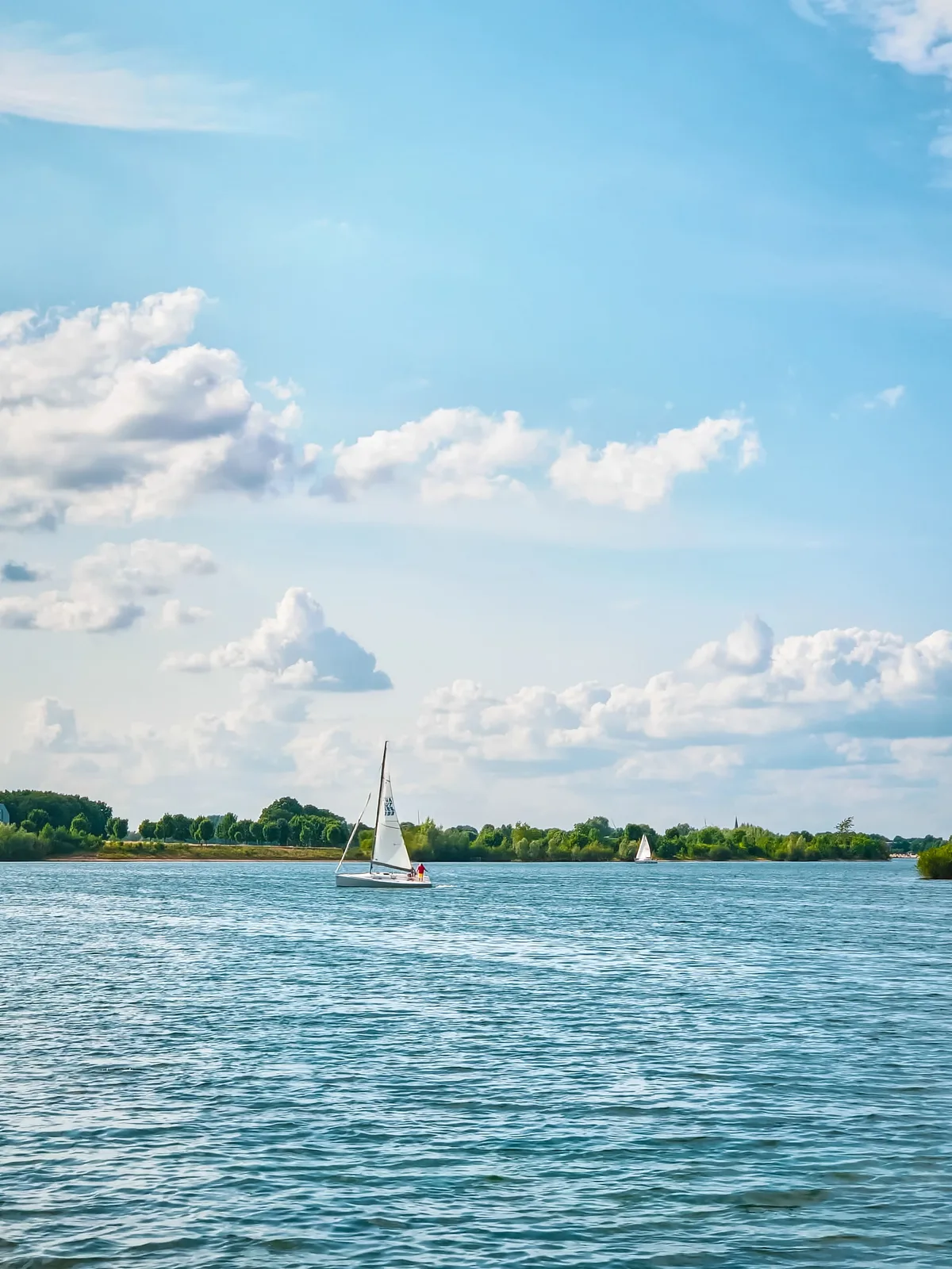 White Sail — Xantener Nordsee — Germany